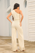 Enterizo Largo Solo Hombre DF11075 para mujer dyaboo panacota