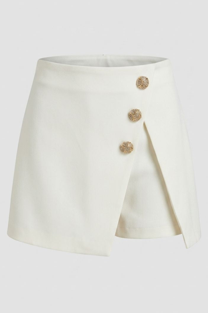 Falda Short DF07162 Para mujer dyaboo crudo