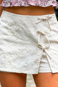 Falda Short DF08148 para mujer dyaboo beige