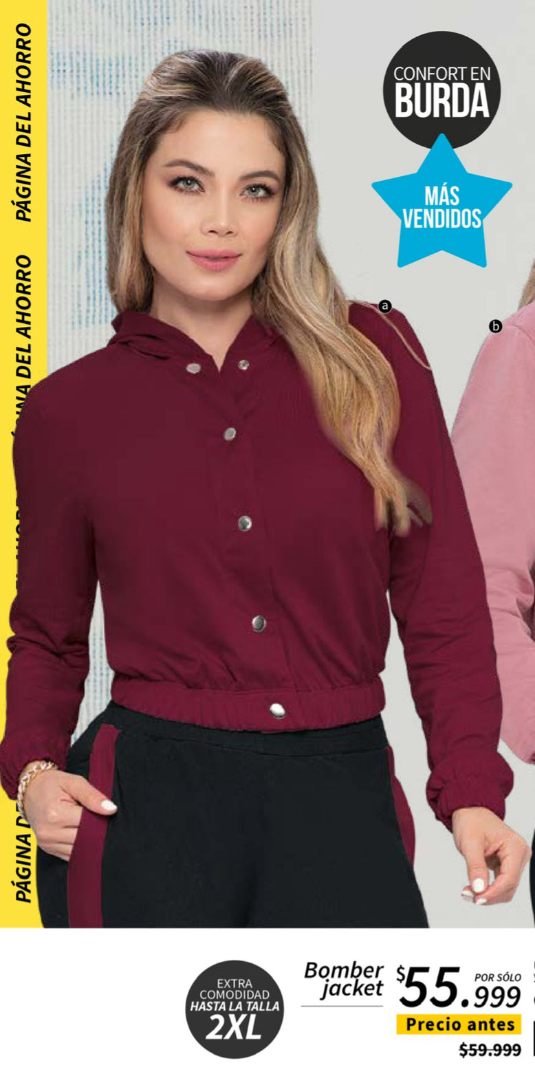 8639 - Bomber jacket dama