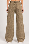 Jean Recto SF22062para mujer dyaboo camel