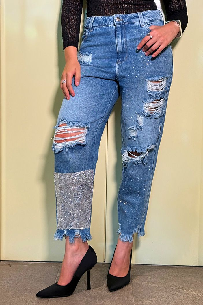 Jean Skinny SF22015 para mujer dyaboo indigo