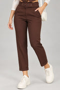 Pantalón 5890035 | Milan para mujer dyaboo cafe oscuro