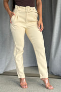 Pantalón 5890035 para mujer dyaboo  panacota