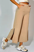 Pantalón Culotte para mujer dyaboo 9890013 camel