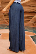 Pantalón DF06141 para mujer dyaboo indigo