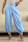 Pantalón DF06194 para mujer dyaboo azul