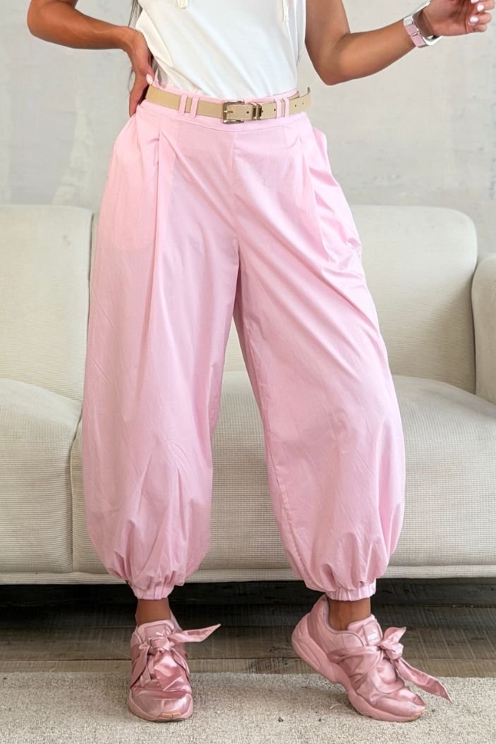 Pantalón DF06194 para mujer dyaboo rosado