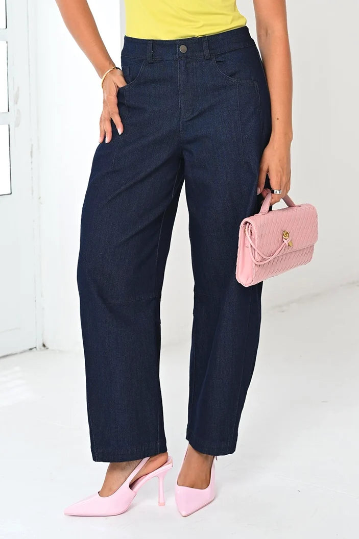 Pantalón Joggers DF06209 para mujer dyaboo indigo
