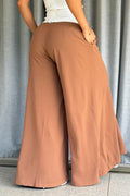 Pantalón Palazzo 1106010 para mujer dyaboo cafe