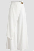 Pantalón Palazzo DF06189 para mujer dyaboo crudo