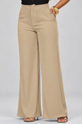 Pantalón Recto DF06210 para mujer dyaboo  caqui