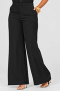 Pantalón Recto DF06210 para mujer dyaboo negro