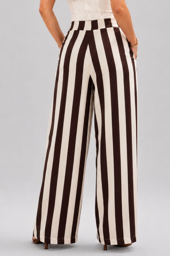 Pantalón Recto DF06215 para mujer dyaboo  panacota