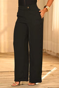 Pantalón Recto DF06217 para mujer dyaboo negro