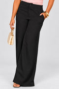 Pantalón Recto DF06222 Para mujer dyaboo negro