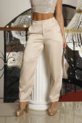 Pantalón satin para mujer 1890032 camel
