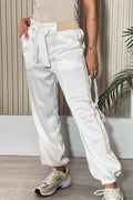Pantalon DF06068 pretina camel para mujer dyaboo