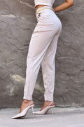 Pantalon DF06094 bota recta parra mujer dyaboo camel 2