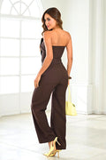 Set Pantalón DF14183 para mujer dyaboo cafe