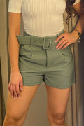 Short 5870019 elaborado en tela poliéster con spandex dyaboo verde