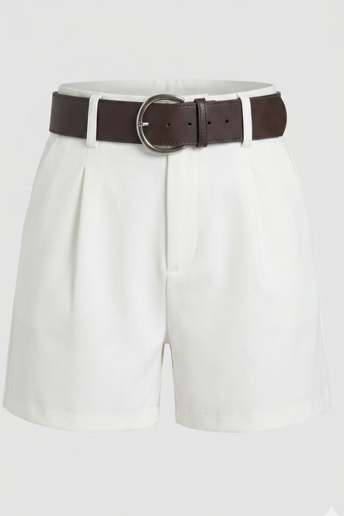 Short Corto DF08148 Para mujer dyaboo crudo/blanco