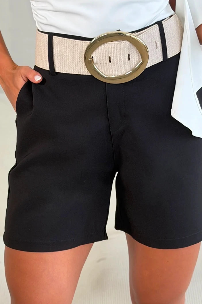 Short Corto DF08190 para mujer dyaboo negro
