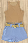 Short con correa para mujer dyaboo DF08078