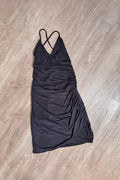 Vestido Corto DF09093 para mujer dyaboo negro 004