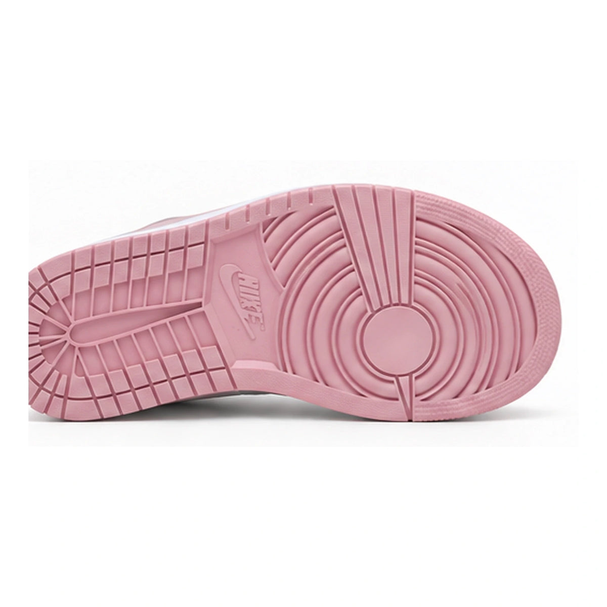 Tenis 1026-036 blanco gris rosa, vista suela