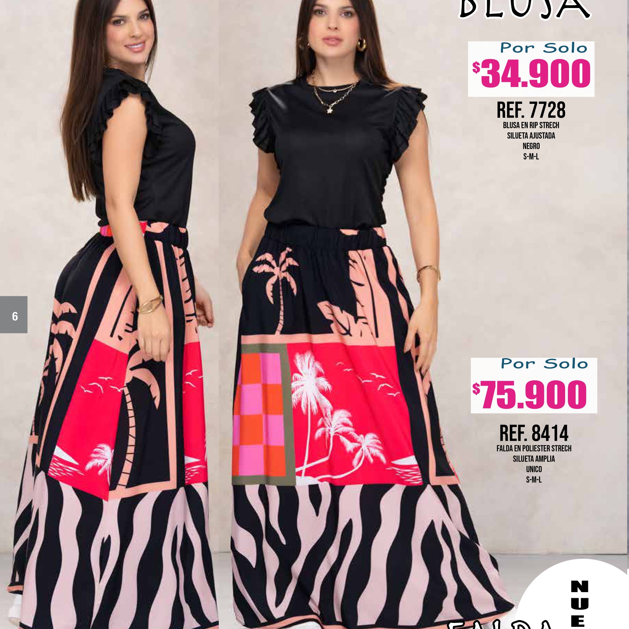 Falda Para Mujer 8414