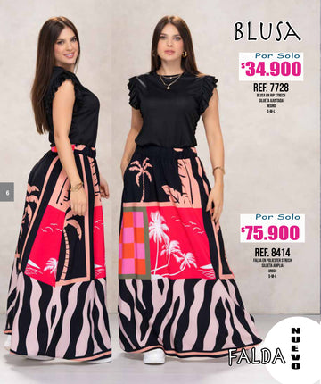 Falda Para Mujer 8414