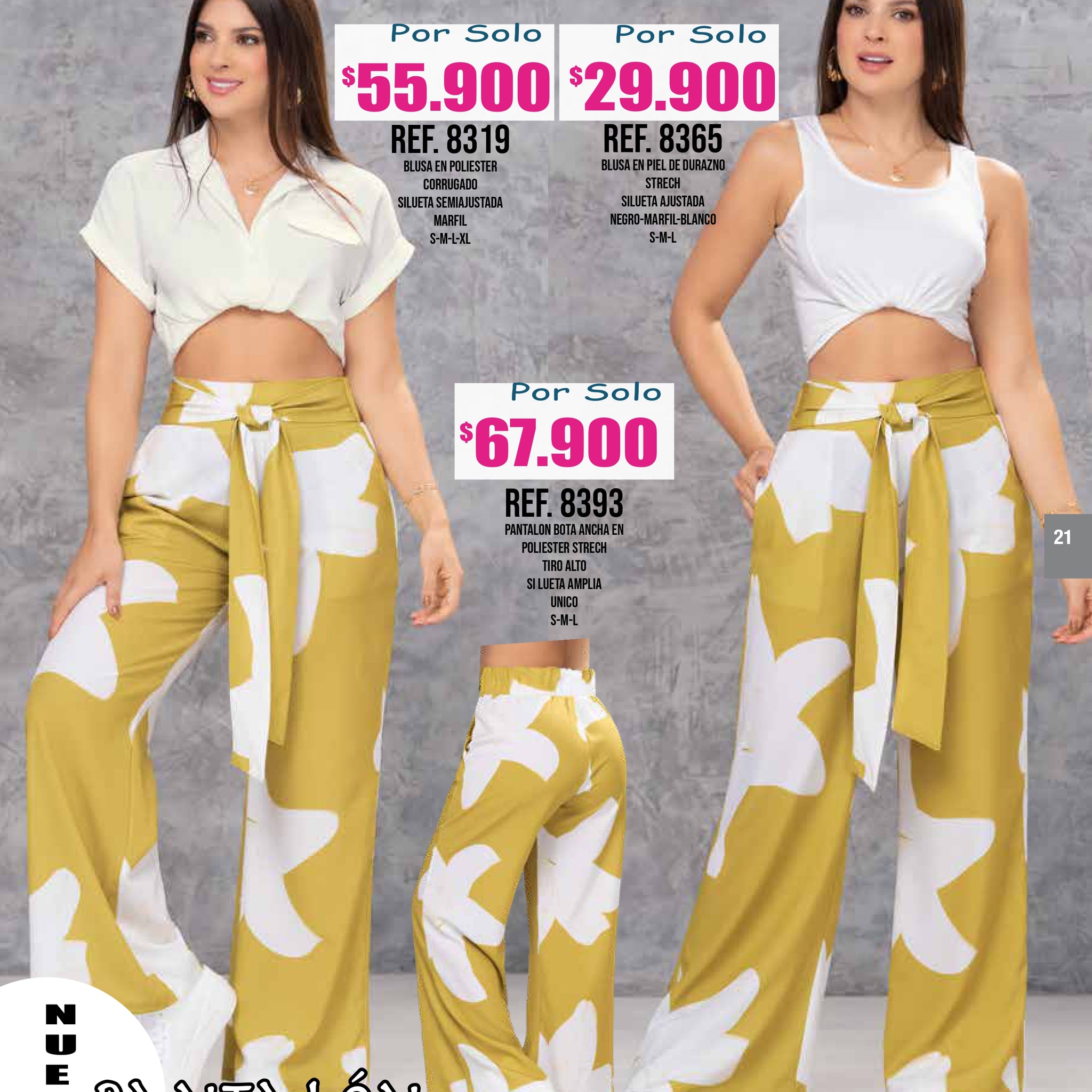 Pantalón Para Mujer 8393