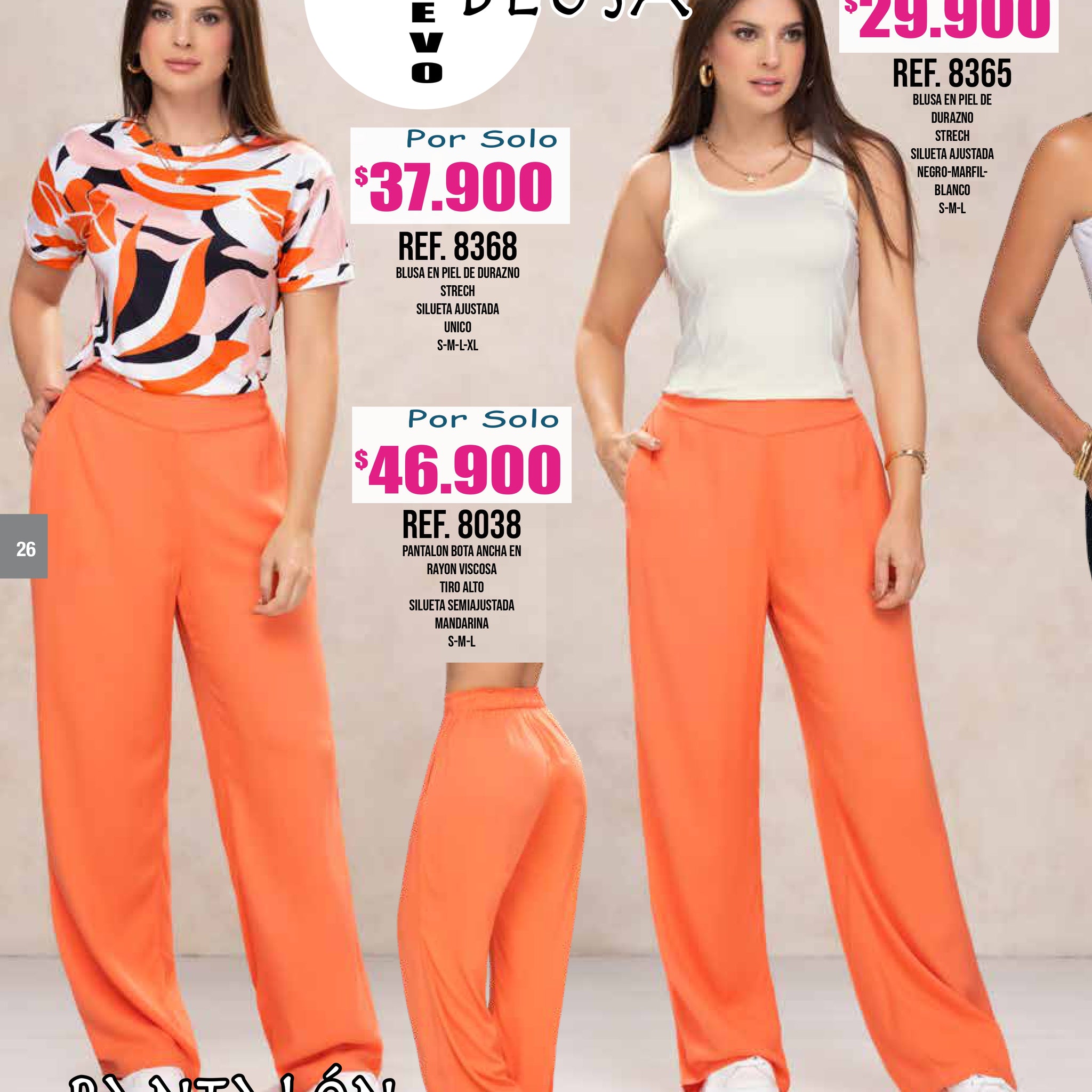 Pantalón Para Mujer 8038