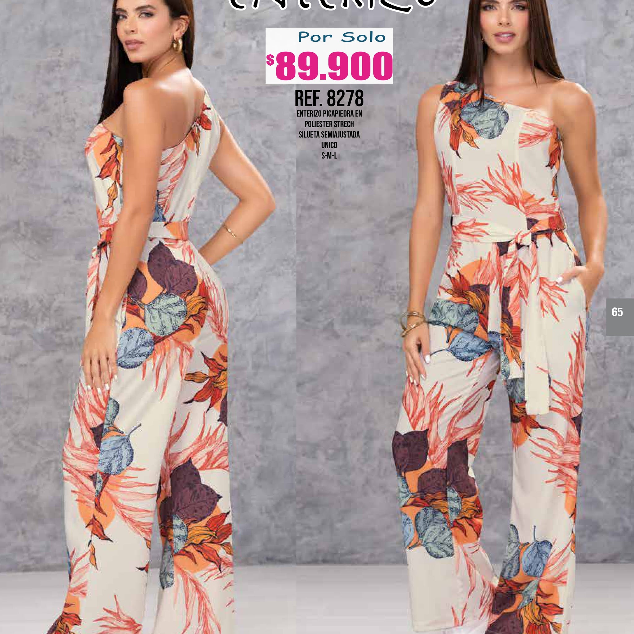 Enterizo Para Mujer 8278