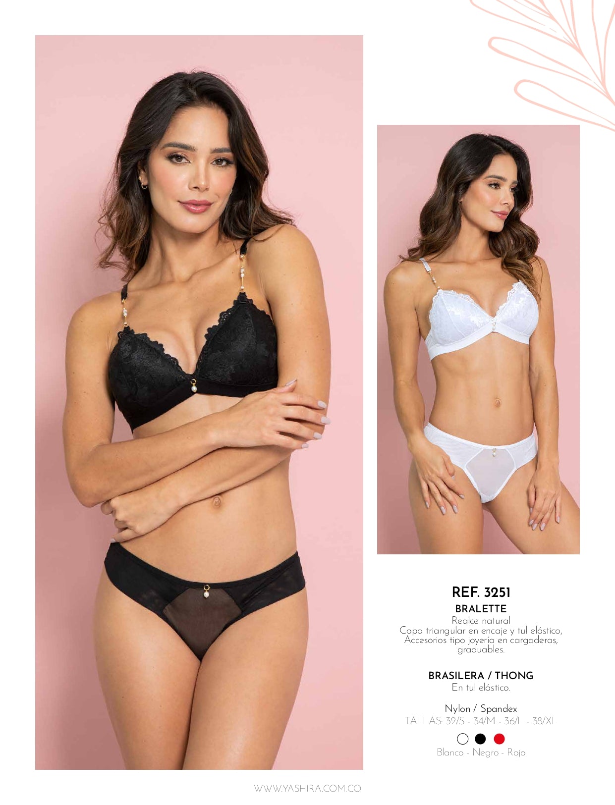 3251 - Duo Bralette/Brasilera