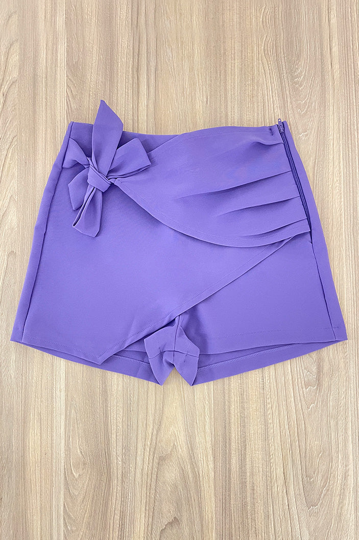 falsa short para mujer dyaboo 1820031 morada